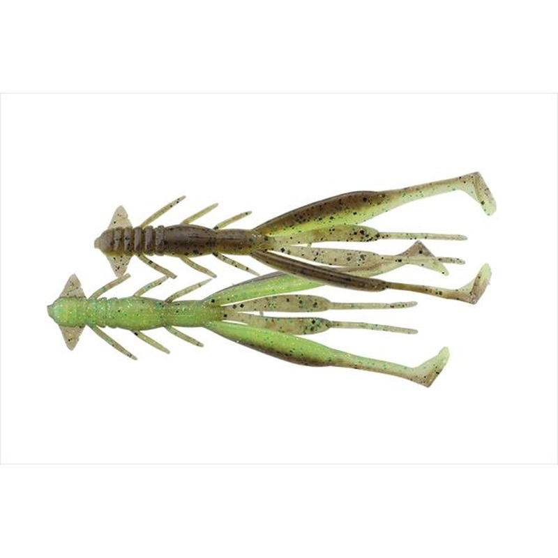 Jackall Worm Jimmy Shrimp 3.8inch Gripan/Chart