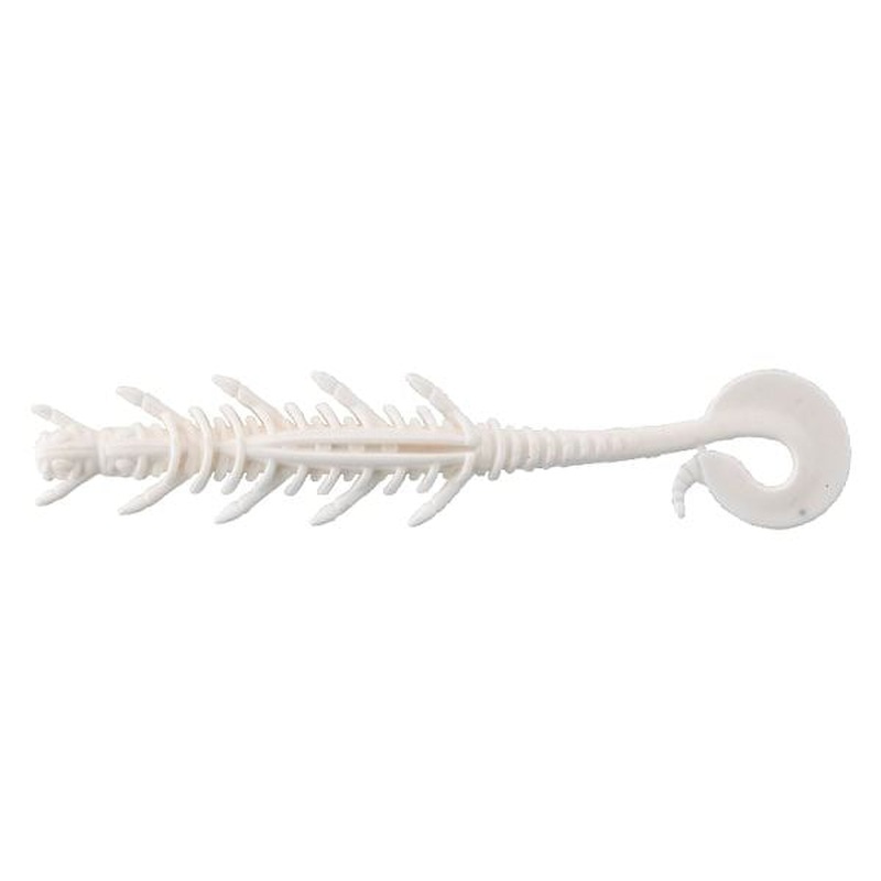 Jackall Worm Juggpod 3.6inch White Eraser
