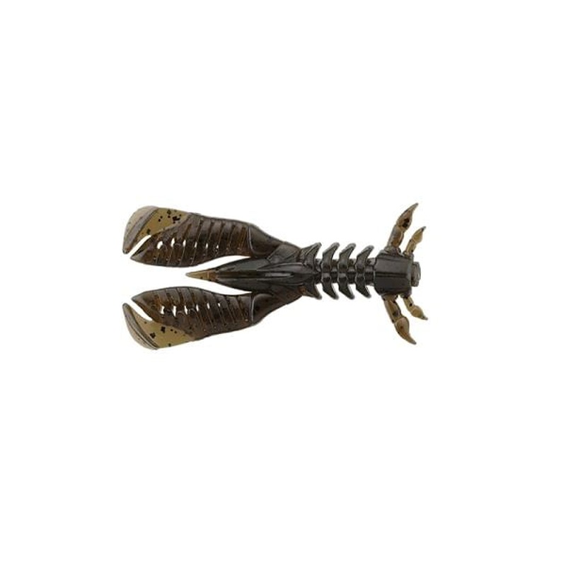 Jackall Worm Bleeker Slit Claw 2.2inch Green Pumpkin Pepper