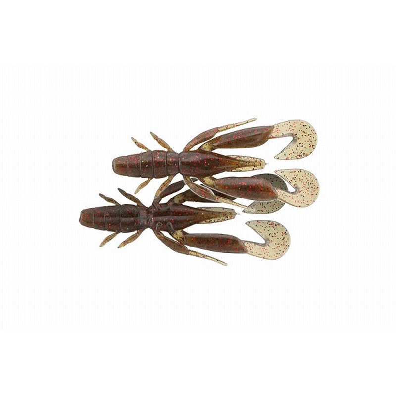 Jackall Worm Chunk Craw 2.8inch Green Pumpkin Melon