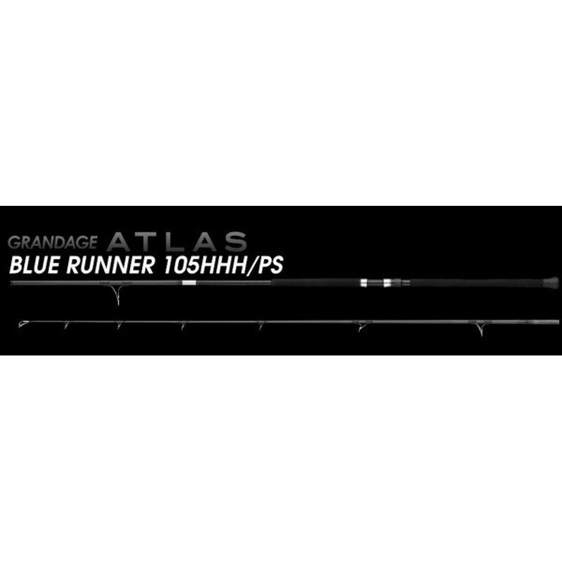 Apia Shore Jigging Rod Grandage Atlas Blue Runner 105HHH/PS (Spinning 2 Piece)