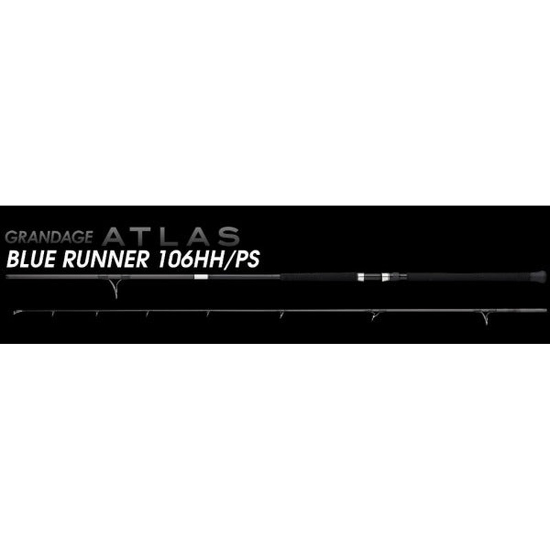 Apia Shore Jigging Rod Grandage Atlas Blue Runner 106HH/PS (Spinning 2 Piece)