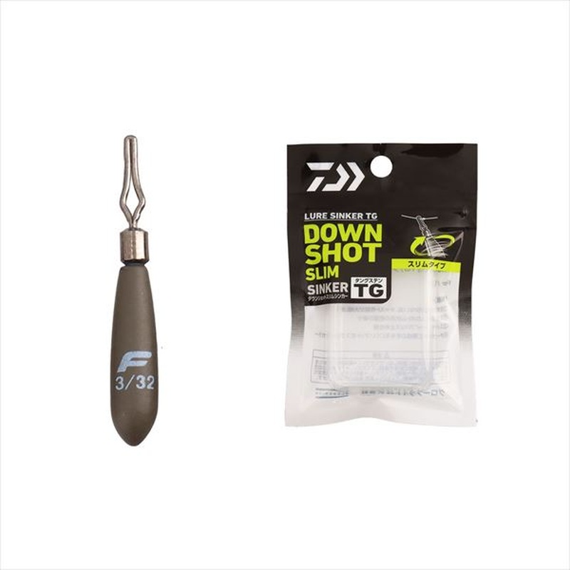 Daiwa Lure Sinker TG Downshot Slim 2.6g (3/32oz)
