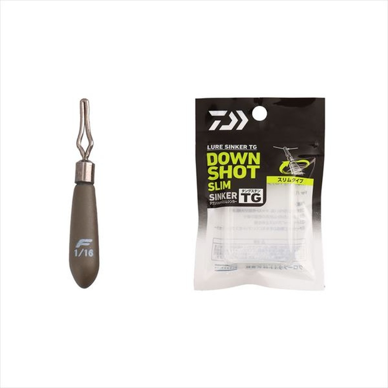 Daiwa Lure Sinker TG Downshot Slim Pro 1.8g (1/16oz)