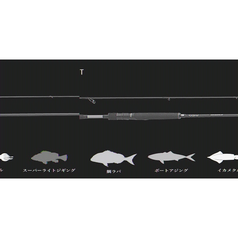 Jackall Offshore Rod GSW-S68XSUL-ST (Spinning 2 Piece)