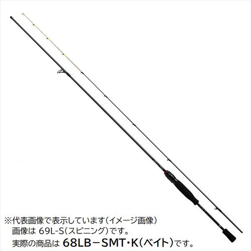 Daiwa 24 Ajing Rod Gekkabijin AIR Ajing Boat 68LB-SMT/ K (Baitcasting 2 Piece)