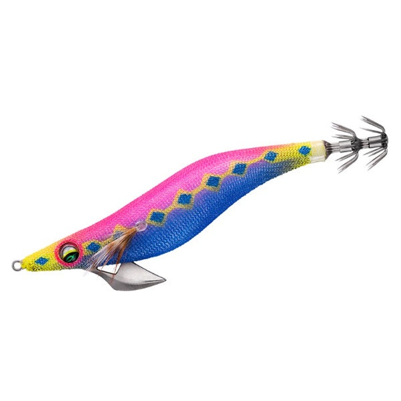 Daiwa Egi Emeraldas Peak Type S #3.5 Luminous - Blue Pink Warp Jack