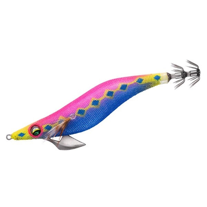 Daiwa Egi Emeraldas Peak Type S #4.0 Luminous - Blue Pink Warp Jack