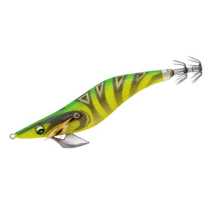 Daiwa Egi Emeraldas Peak Type S #4.0 Luminous - Tiger Shrimp