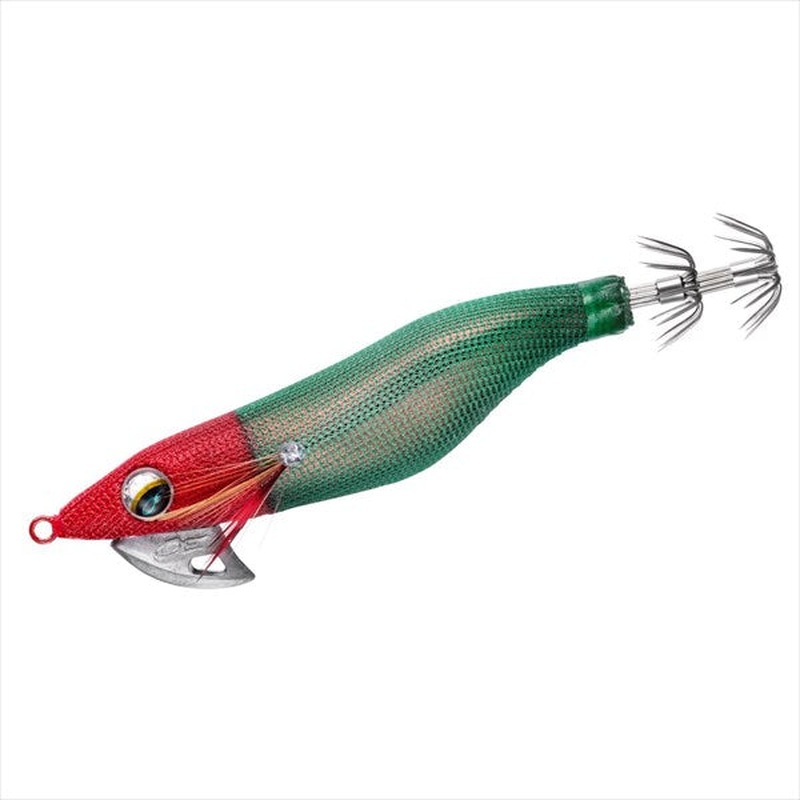 Daiwa Egi Emeraldas Omorig Egi #2.5 Red and Green