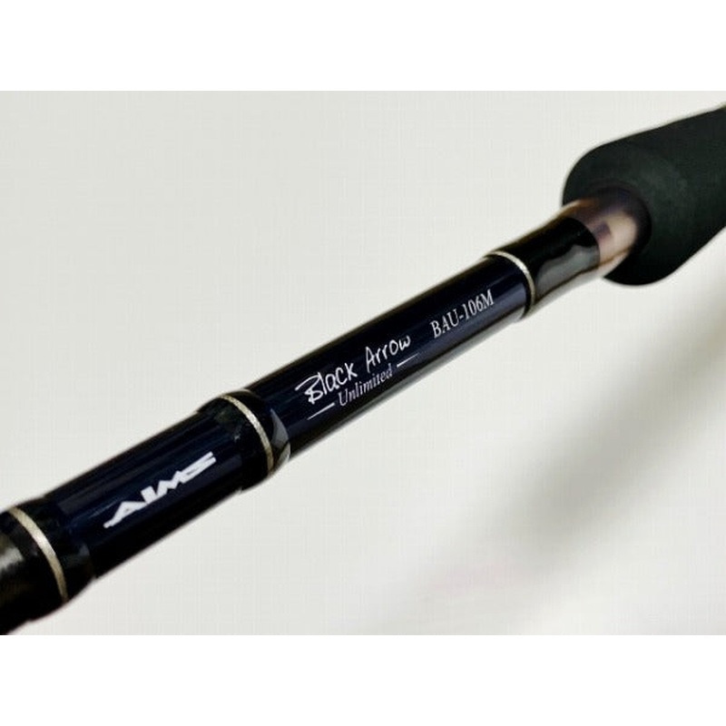 Aims Shore Jigging Rod Black Arrow Unlimited BAU-106M (Spinning 2 Piece)