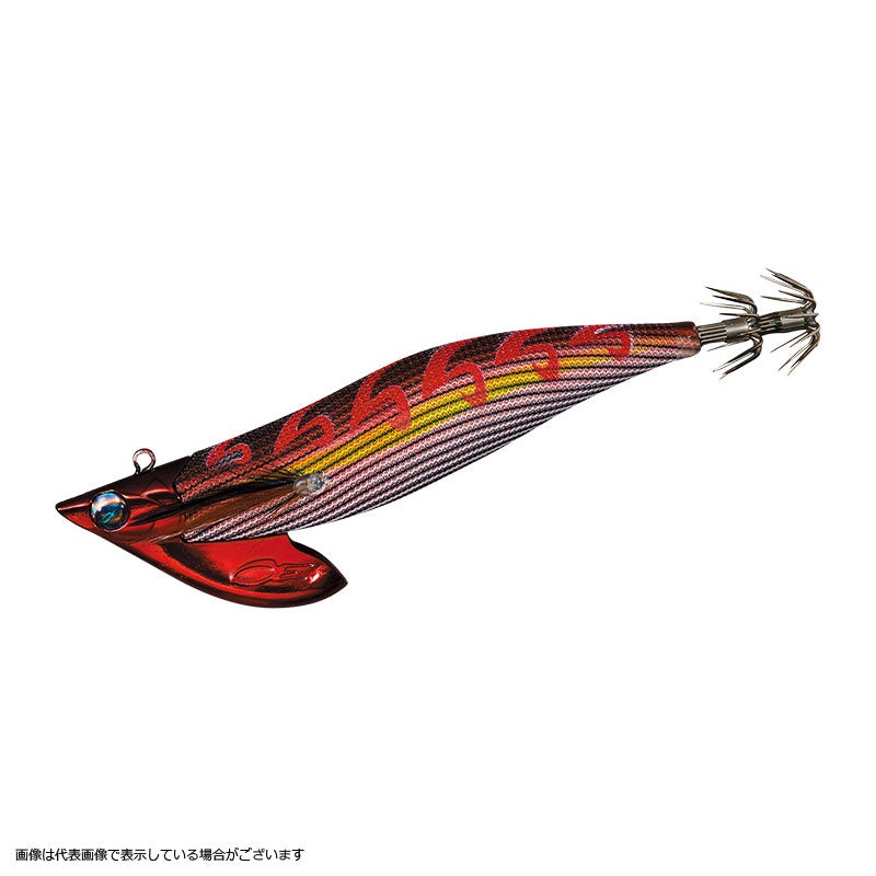 Daiwa Egi Emeraldas Boat II RV #3.5 (50g) Red - Striped Brown