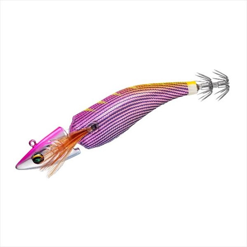 Daiwa Egi Emeraldas Boat Joint #3.0 (25g) Pink - Striped Pink Orange Yellow