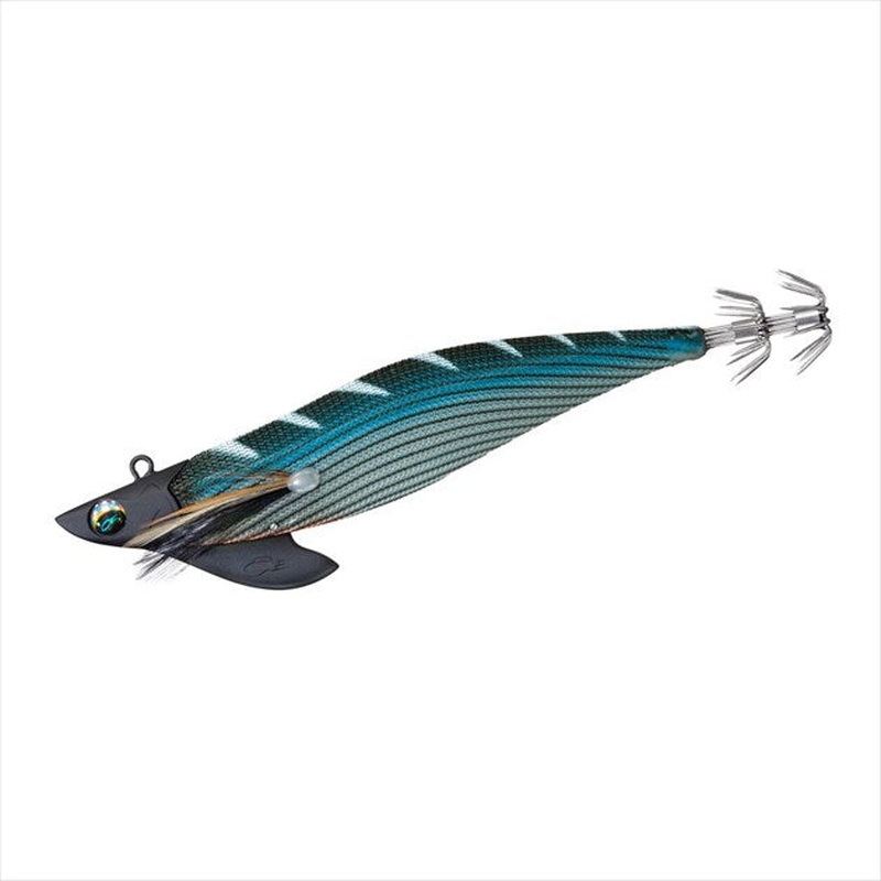 Daiwa Egi Emeraldas Boat II #3 (25g) Luminous - Black Head/Striped Blue Cedar