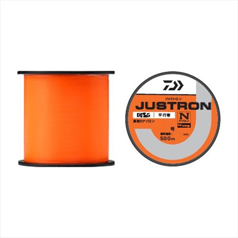 Daiwa Bobbin Justron Hot Orange #3 500m