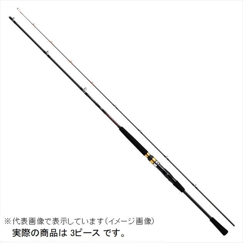 Daiwa Boat Rod Sea Flex 64 80-300/ N (Baitcasting 3 Piece)