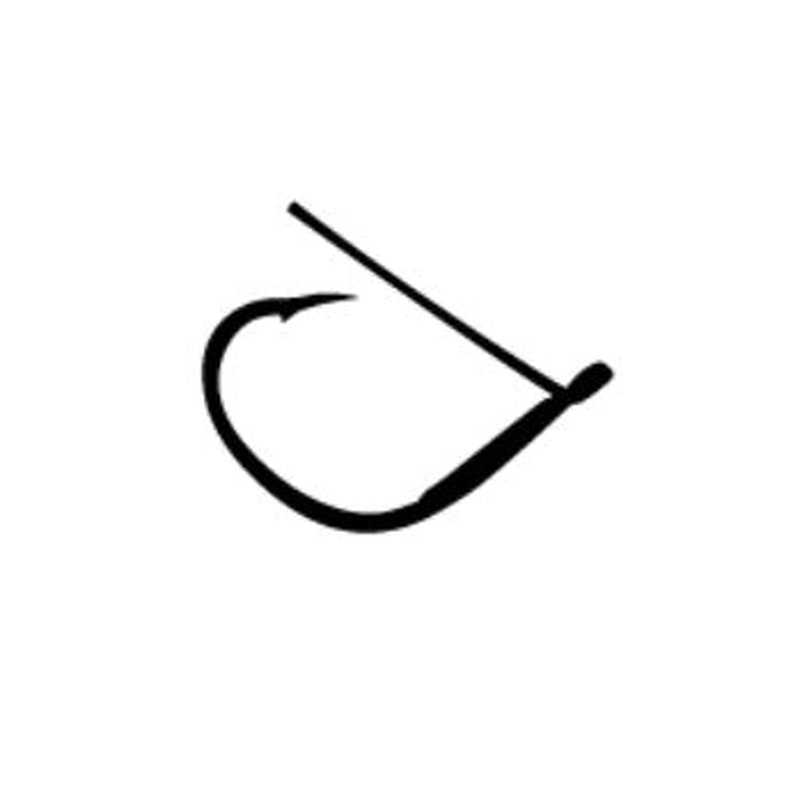 Daiwa Bassers Worm Hook SS/G/WKY (Wacky with guard) #2/0