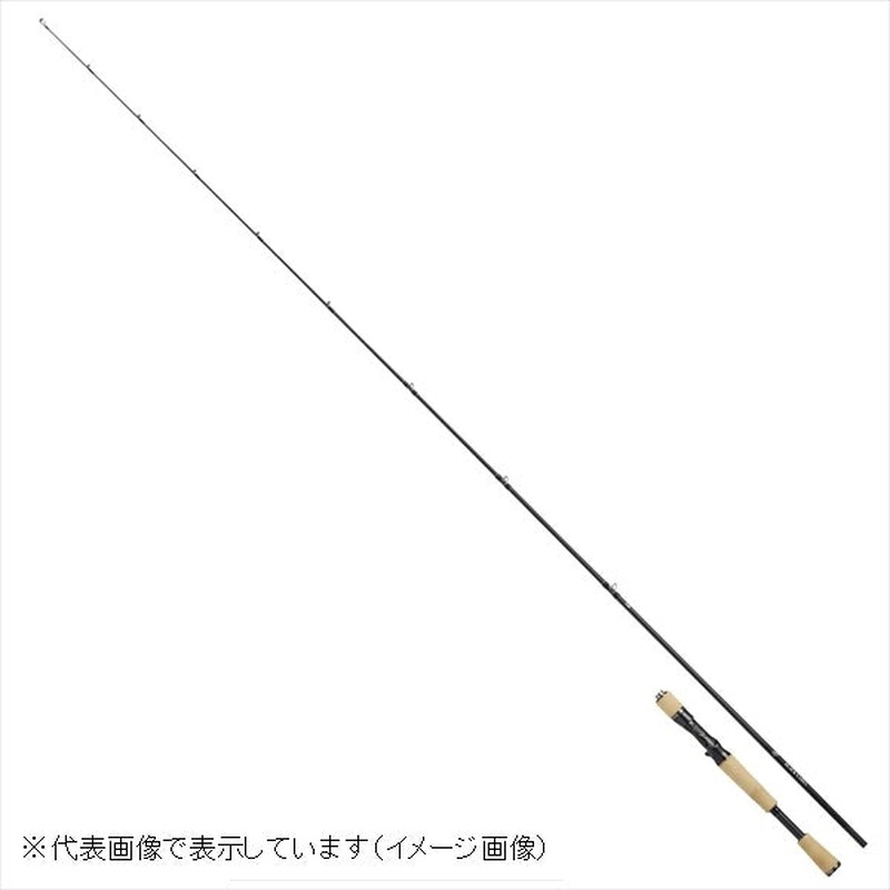 Daiwa Bass Rod Black Label LG 6111H+FB-SB (Baitcasting 2 Piece Grip Joint)