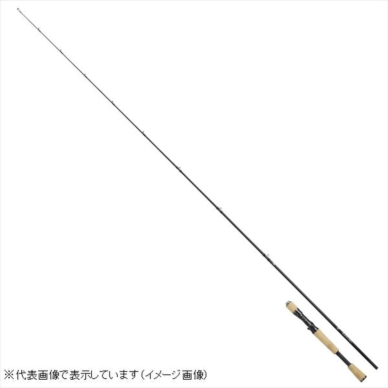 Daiwa Bass Rod Black Label LG 631L+RB (Baitcasting 2 Piece)