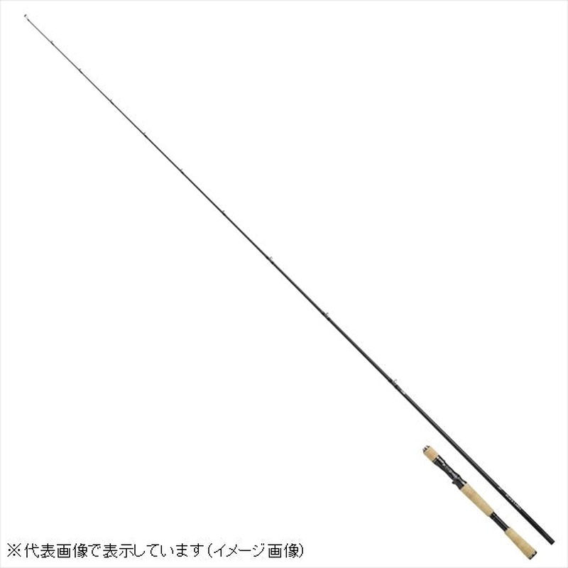 Daiwa Bass Rod Black Label SG 6101M+FB (Baitcasting 2 Piece Grip Joint)