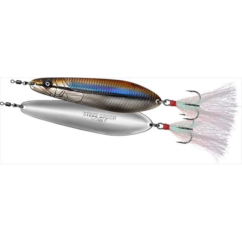Daiwa Bass Lure STZ-Spoon 1/2 Olive Wakasagi