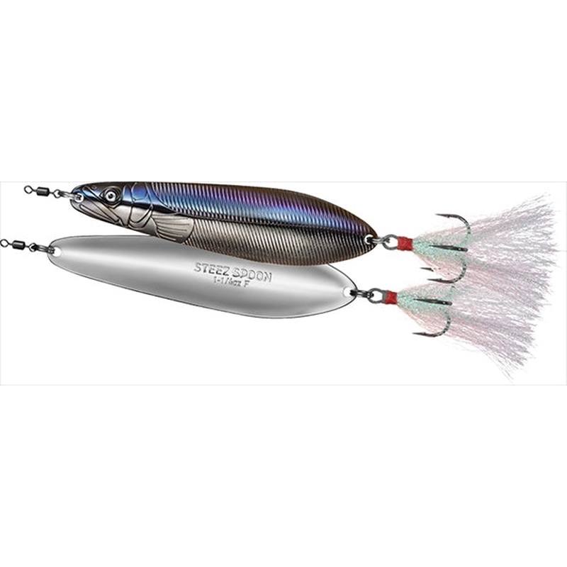 Daiwa Bass Lure STZ-Spoon 3/4 Purple Wakasagi