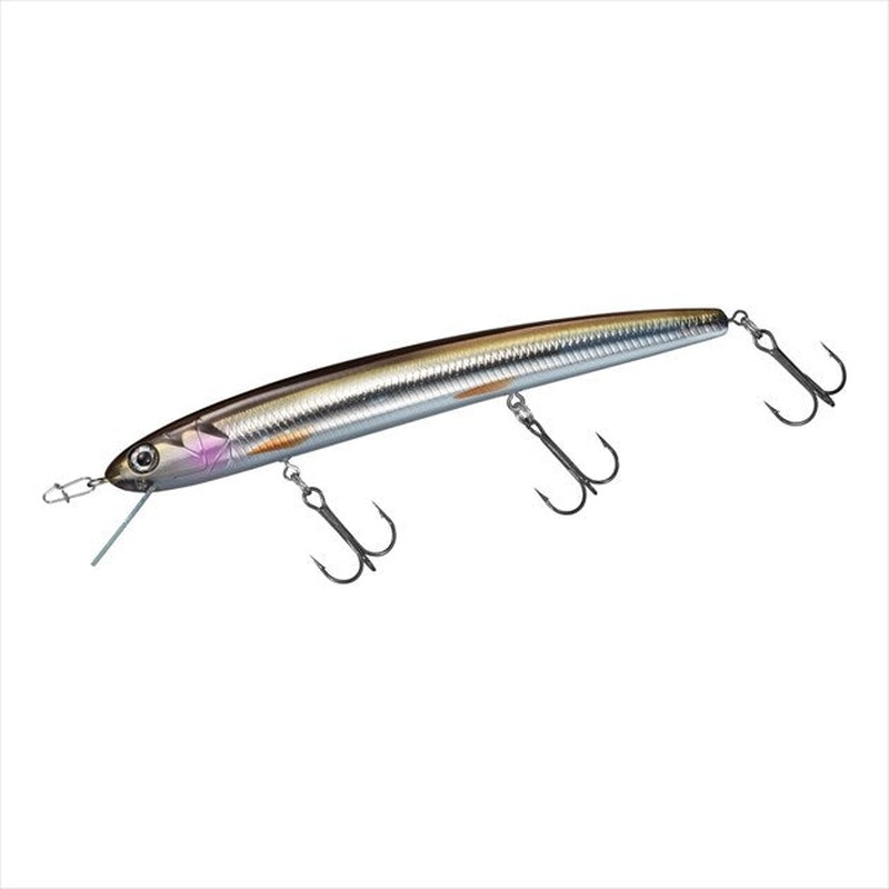 Daiwa Bass Lure HMKL Minnow Steez Custom 137SP Half Mirror Wakasagi