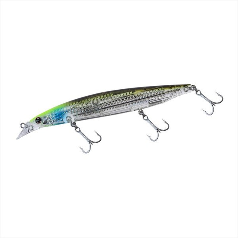 Daiwa Bass Lure Shoreline Shiner-Z Vertice R Laser impact 125F LI Chart Head Mullet