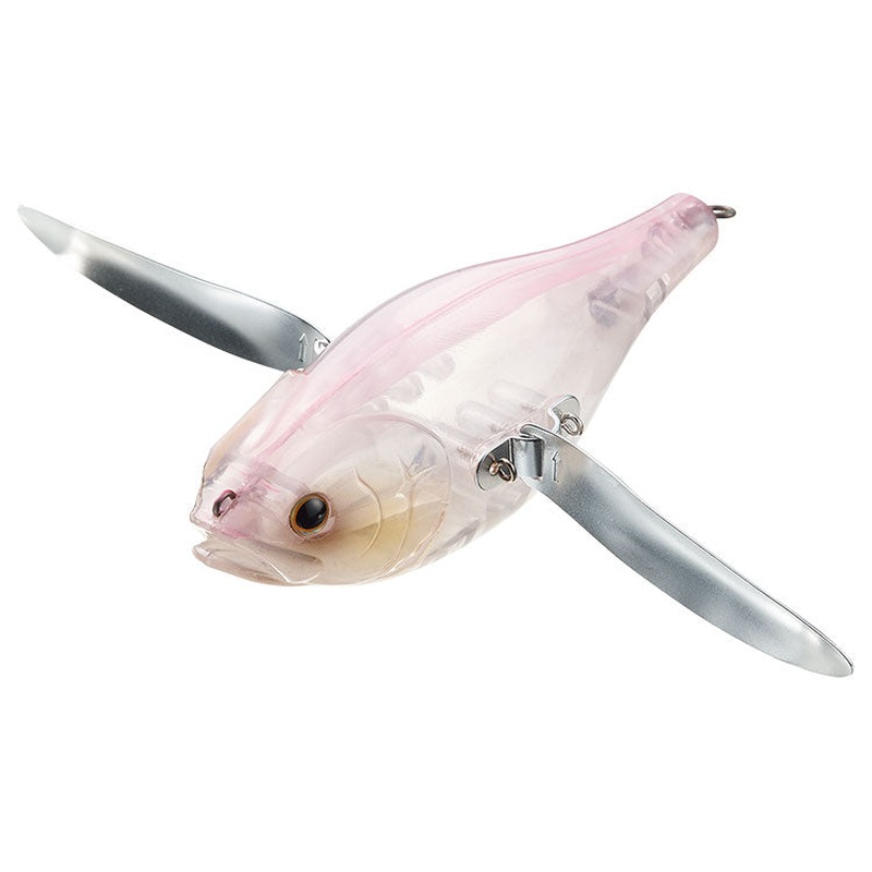 Daiwa Bass Lure Bank Flutter Clear Pink