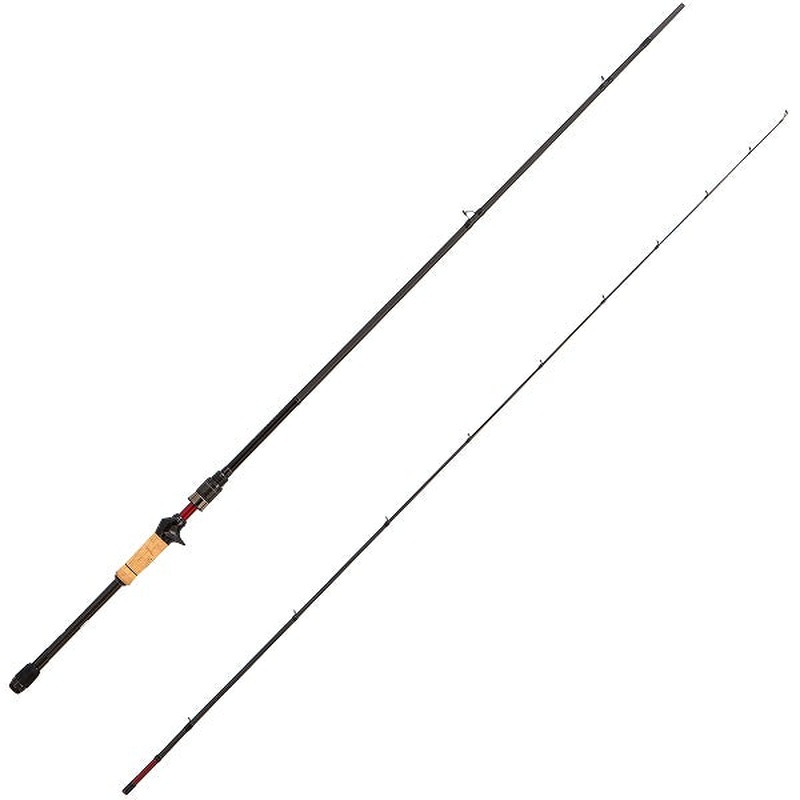 Abu Garcia Ajing Rod Eradicator Baitfinesse EBTC-74MLS (Baitcasting 2 Piece)