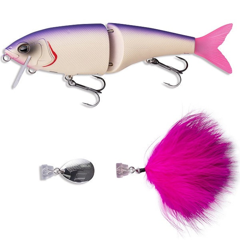 Abu Garcia Bass Lure AHBST175F-PPBK Beast 175F Purple Back