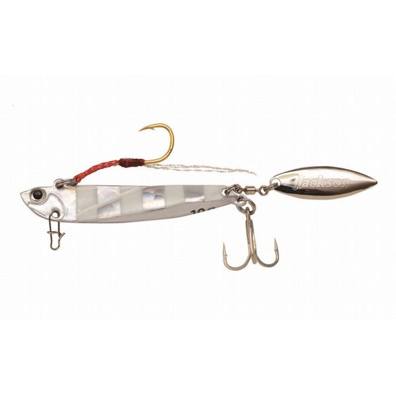 Jackson Seabass Lure Tobisugi Daniel Blade 10g ZBG Zebra Glow