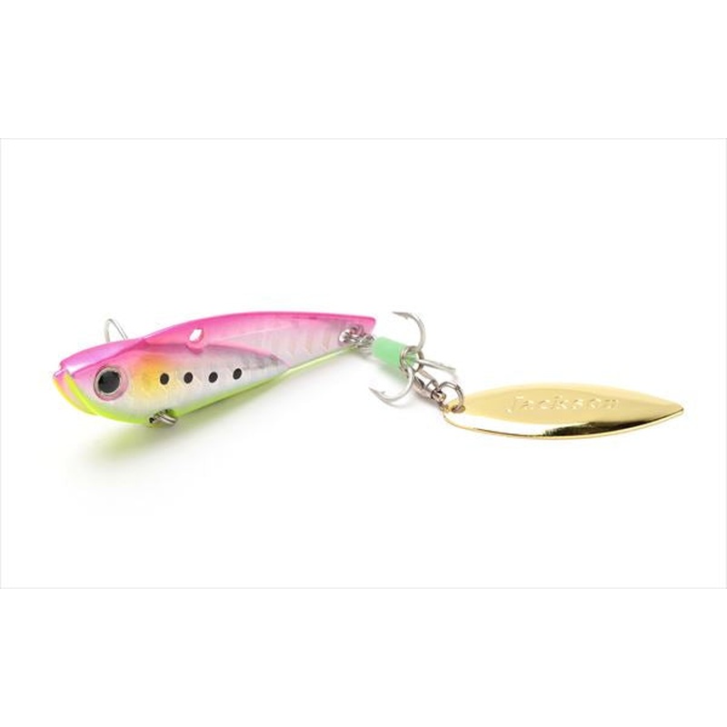 Jackson Seabass Lure Teppan Blade 15g PIC Pink Sardine Chartberry