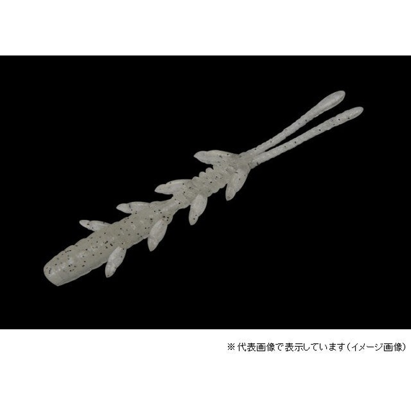 Jackall Worm Scissor Comb 2.5inch Kasumi Shirauo