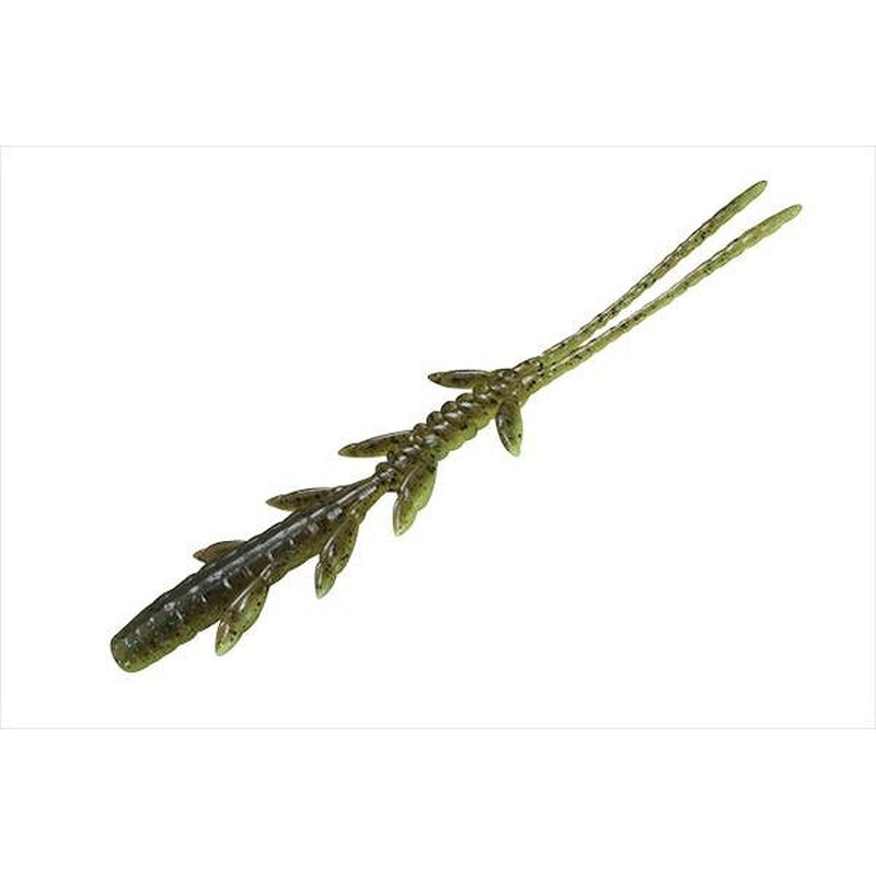 Jackall Worm Scissor Comb 3.0inch Green Pumpkin/Chart