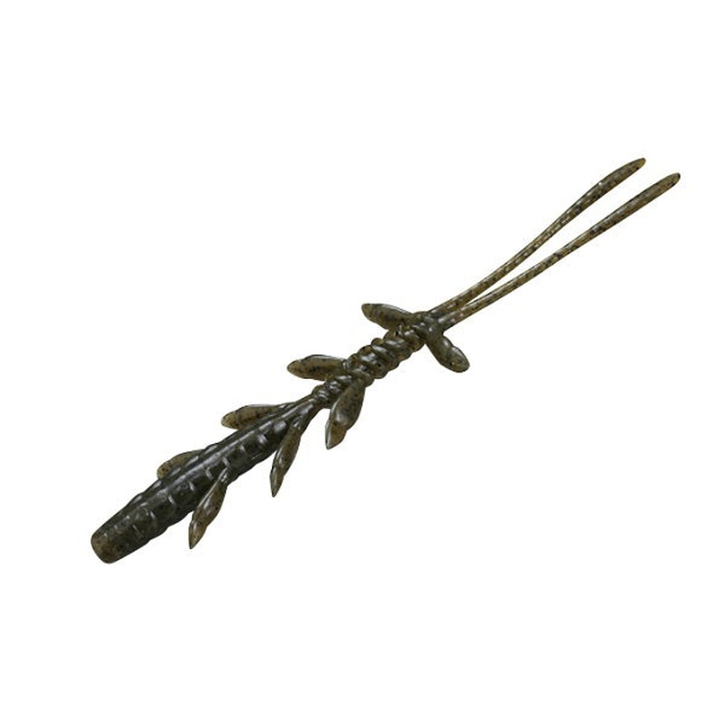 Jackall Worm Scissor Comb 3.8inch Green Pumpkin Pepper