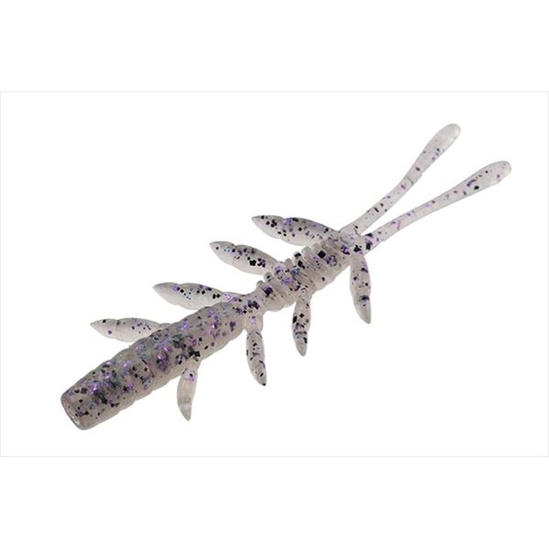 Jackall Worm Scissor Comb 3inch Kawashima Smoke Shrimp