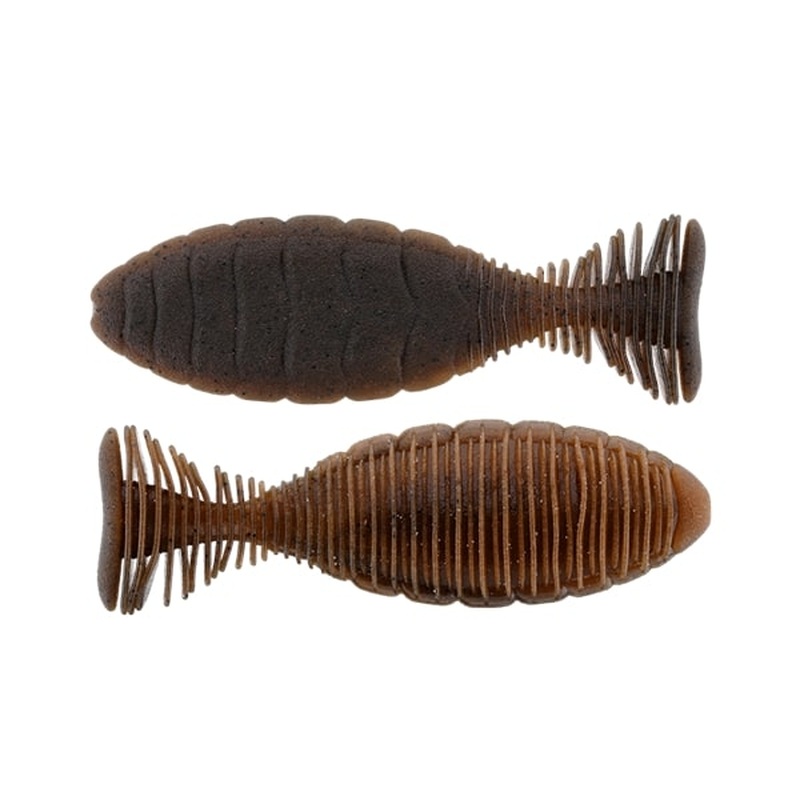 Jackall Worm Shibo Flat 4.8inch Kyoya Crayfish