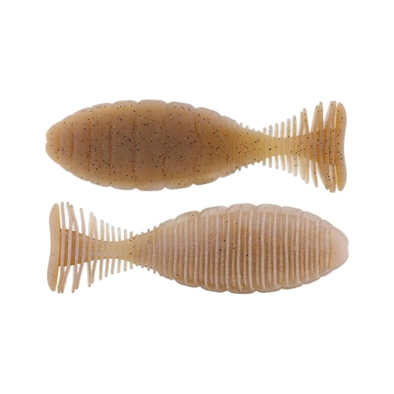 Jackall Worm Shibo Flat 4.8inch Natural Homage