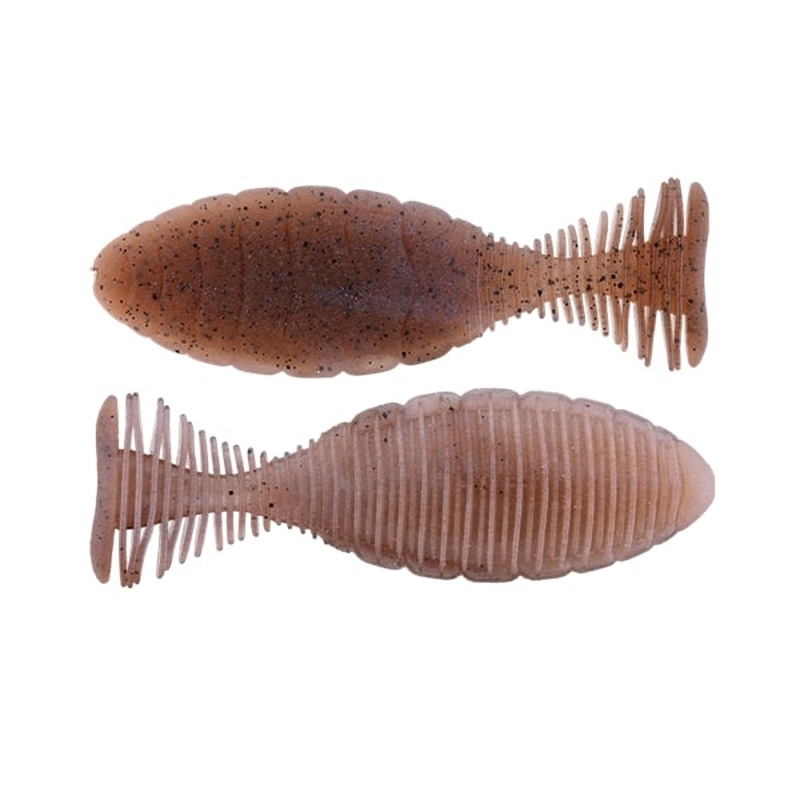 Jackall Worm Shibo Flat 4.8inch Real Gill