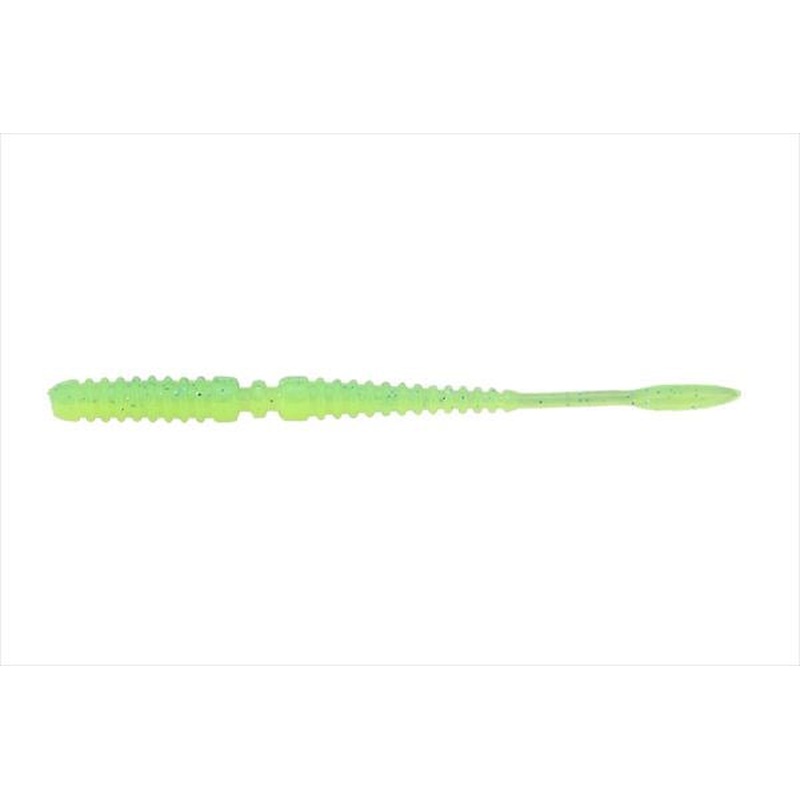 Jackall Worm Peke Ring Tide Max 2.7inch Silhouette Chart/Green