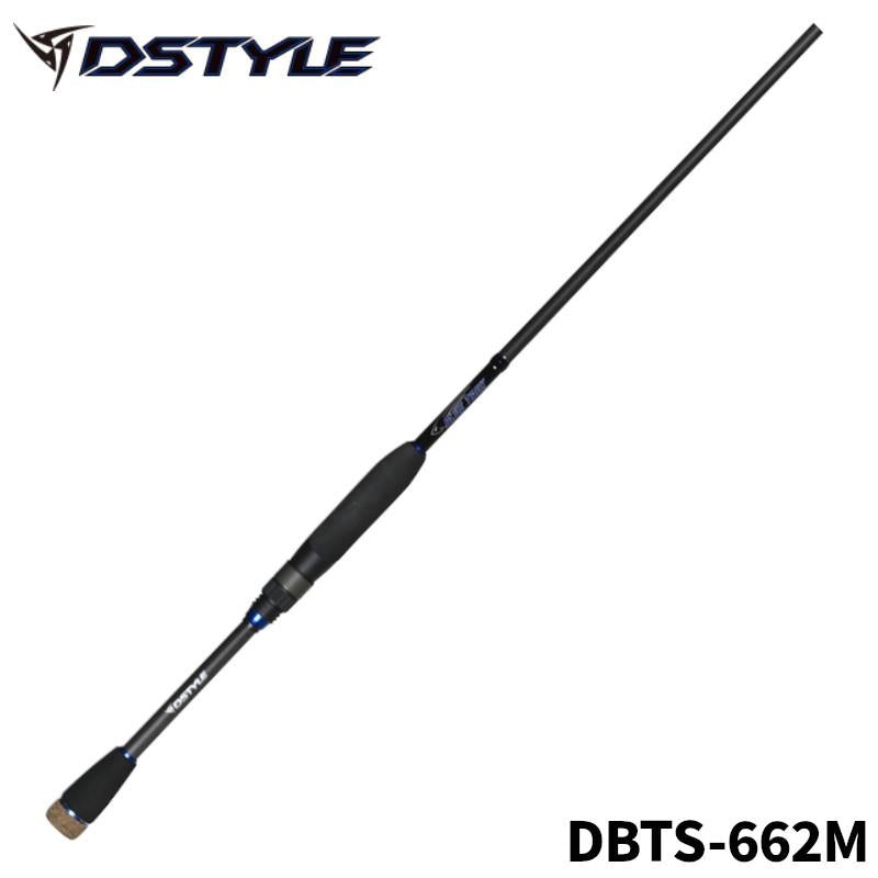 Dstyle Bass Rod Blue Trek DBTS-662M (Spinning 2 piece)