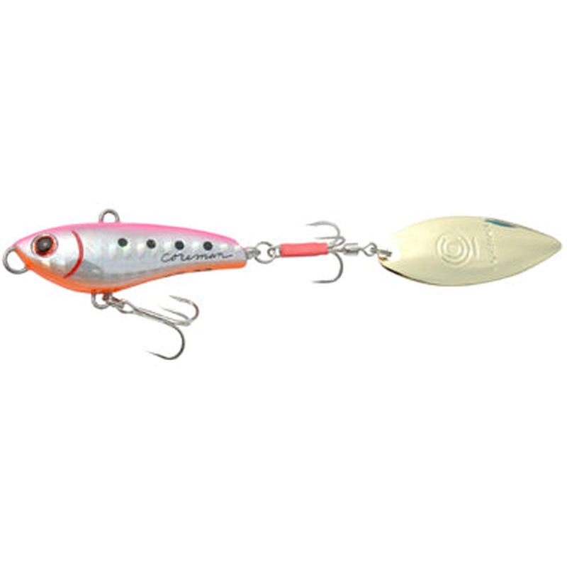 Coreman Seabass Lure PB-30 Power Blade #002 Pink Sardine/Gold Blade