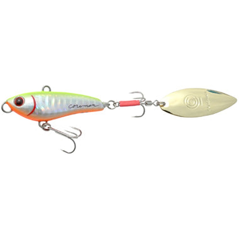 Coreman Seabass Lure PB30 Power Blade #004 Chart Back/Gold Blade