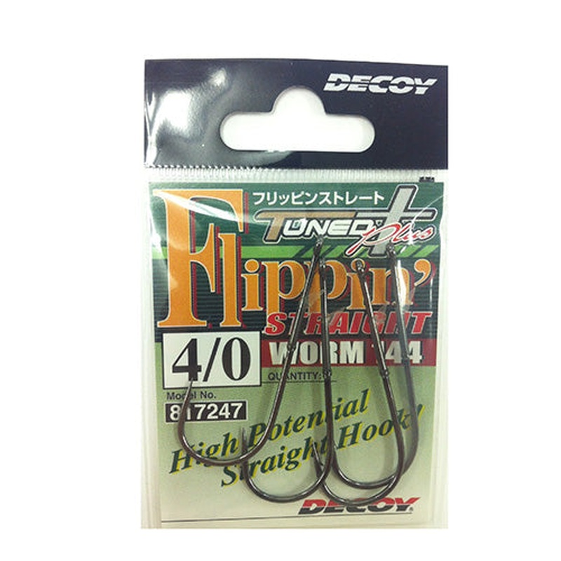 Decoy Worm Hook 144 Flippin' Straight #4/0