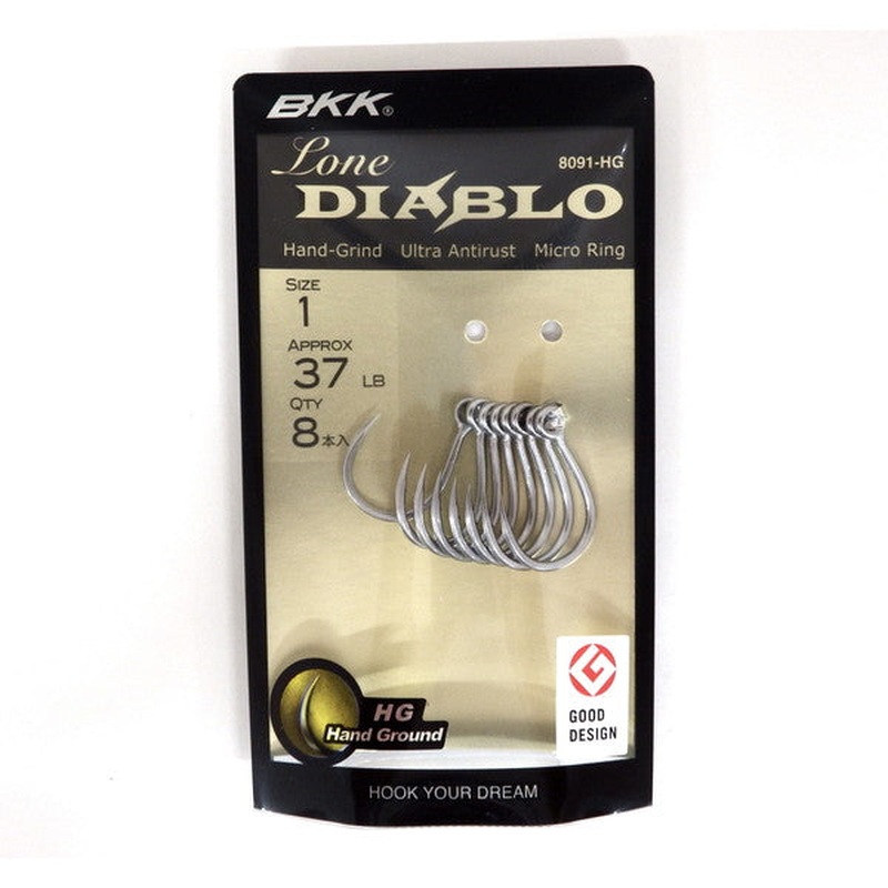 BKK Assist Hook Lone Diablo #1