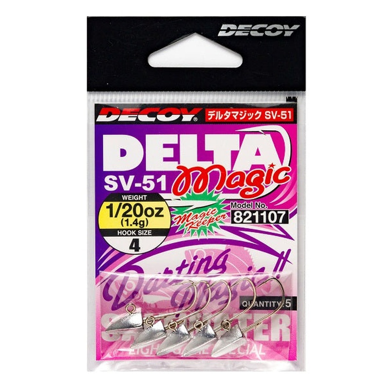 Decoy Jig Head SV-51 Delta Magic #4-1/20oz