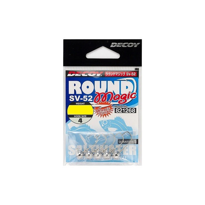 Decoy Jig Head SV-52 Round Magic #4-3/16oz