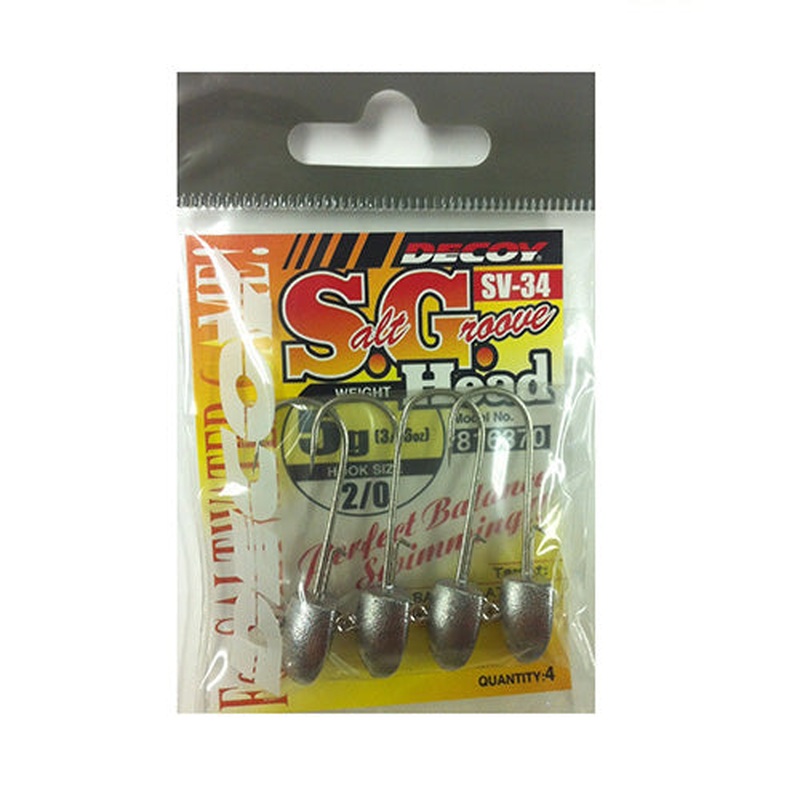 Decoy Jig Head SV-34 S.G.Head #2/0-3/16oz