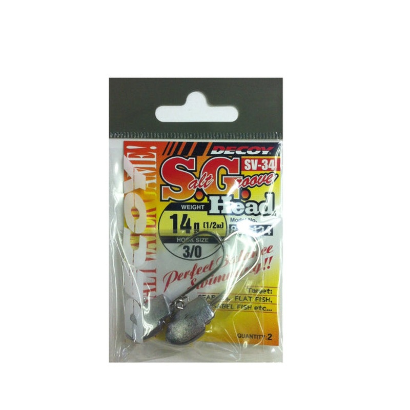 Decoy Jig Head SV-34 S.G.Head #3/0-1/2oz